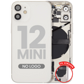 Backcover/Rahmen mit Kleinteilen für iPhone 12 Mini Weiß Aftermarket Plus