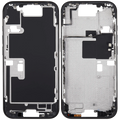Midframe/Rahmen mit Power And Volume Button für iPhone 16 Pro (EU / Global Version) (Aftermarket Plus) (Schwarz Titanium)