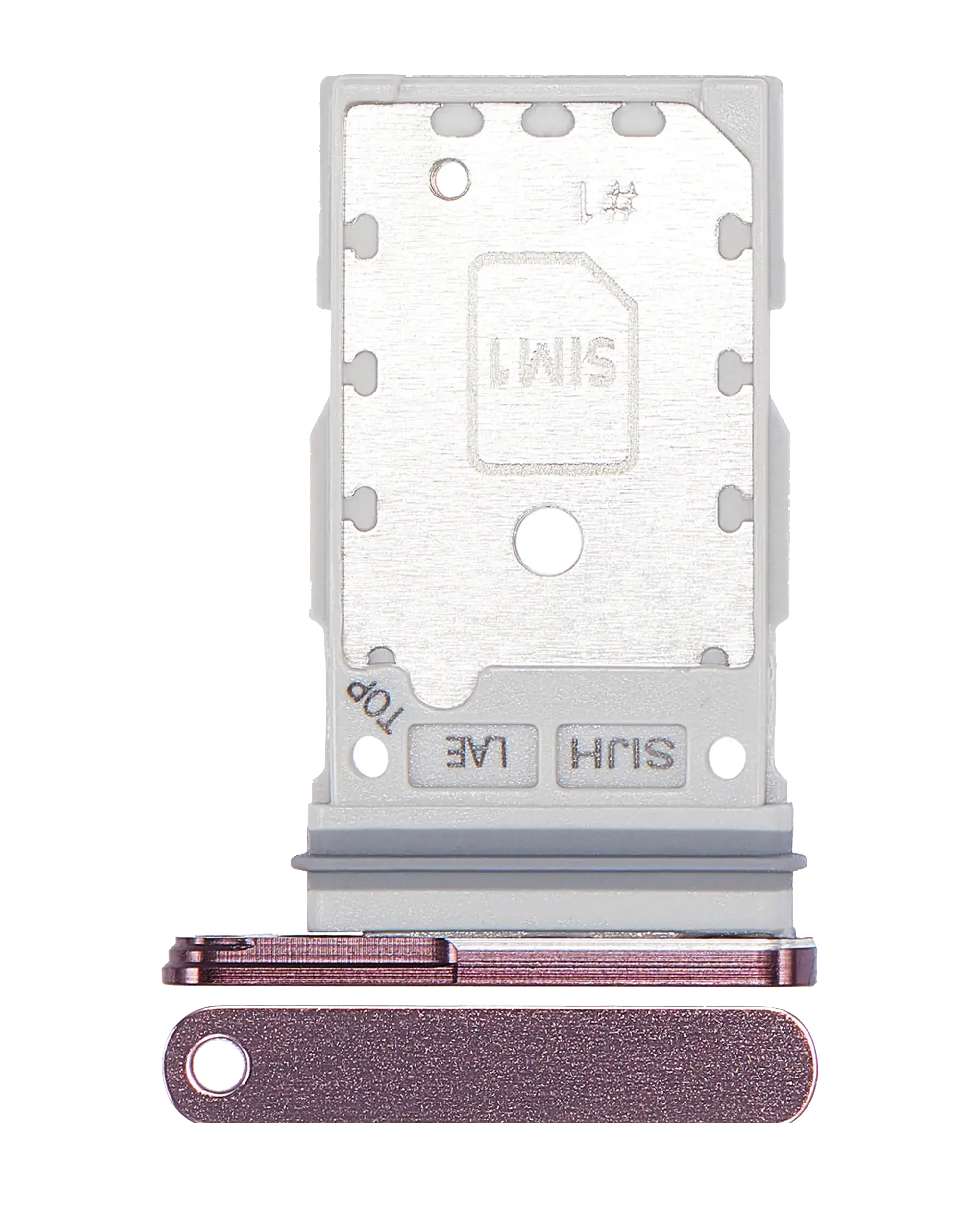 Dual-SIM-Kartenfach für Samsung Galaxy S22 Ultra (Burgundy)