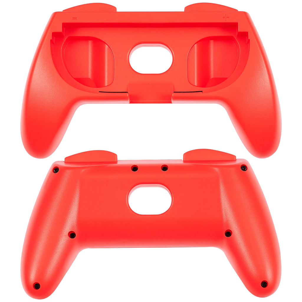 Left & Right Hand Grips für Nintendo Switch 2 Joy-Con Controller (Rot) (2 Pack)