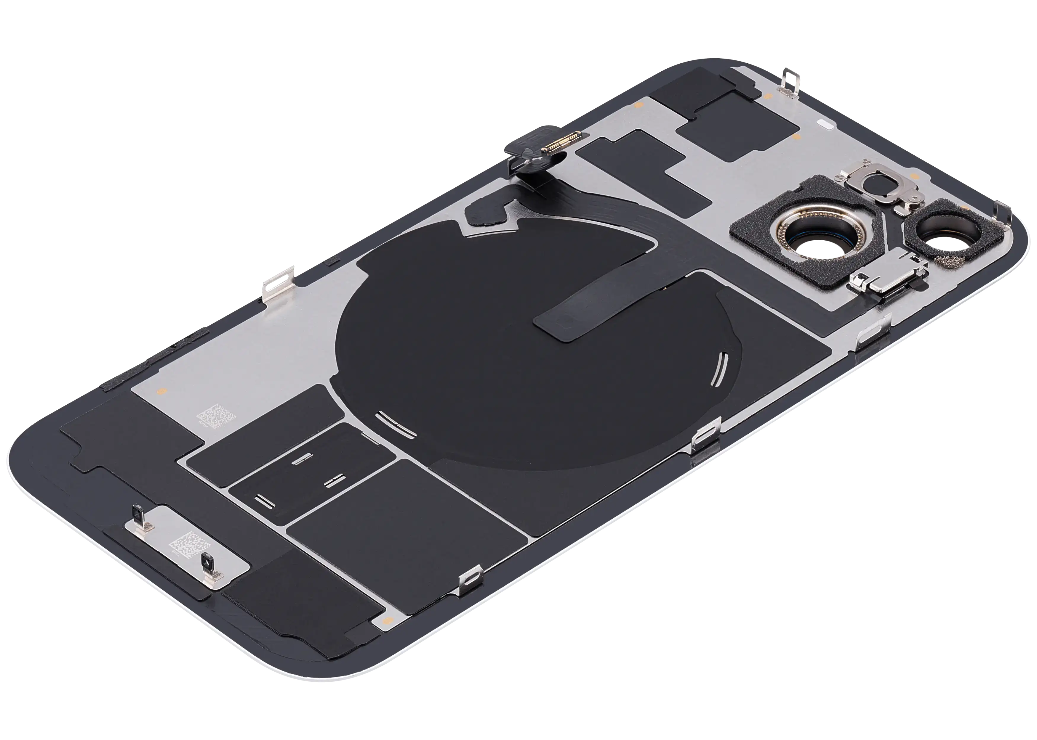 Backcover mit MagSafe Magnet & NFC & Blitz-Flexkabel für iPhone 15 (Service Pack) (Grün)