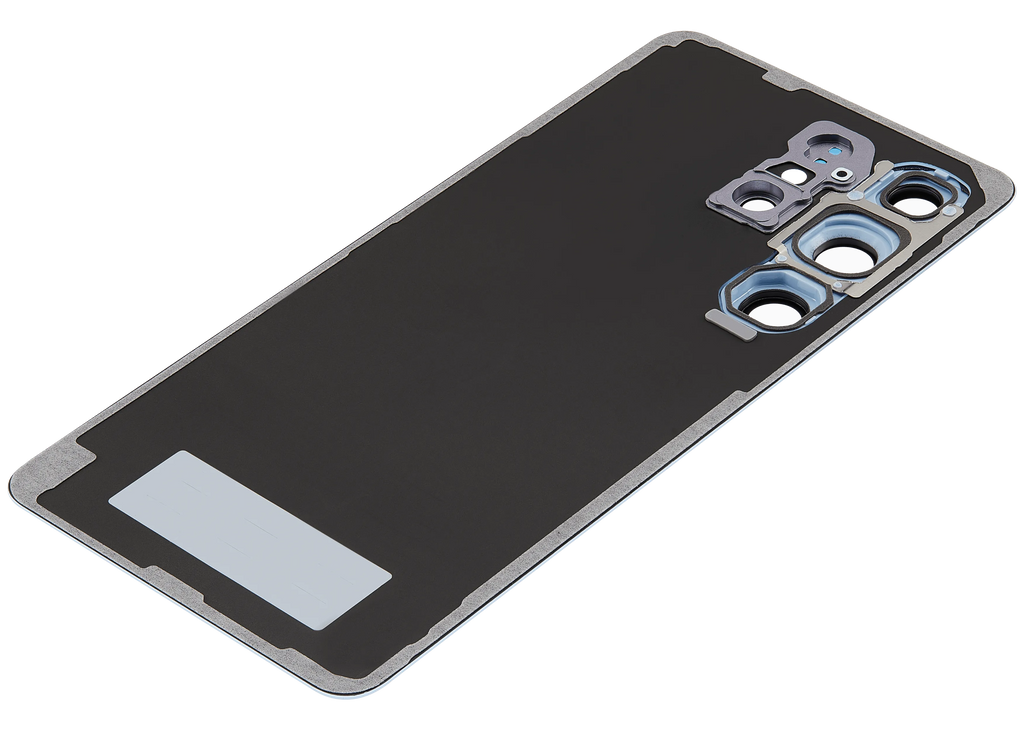 Backcover Glass mit Camera Lens für Samsung Galaxy S26 Ultra (Aftermarket Plus) (Sky Blue)