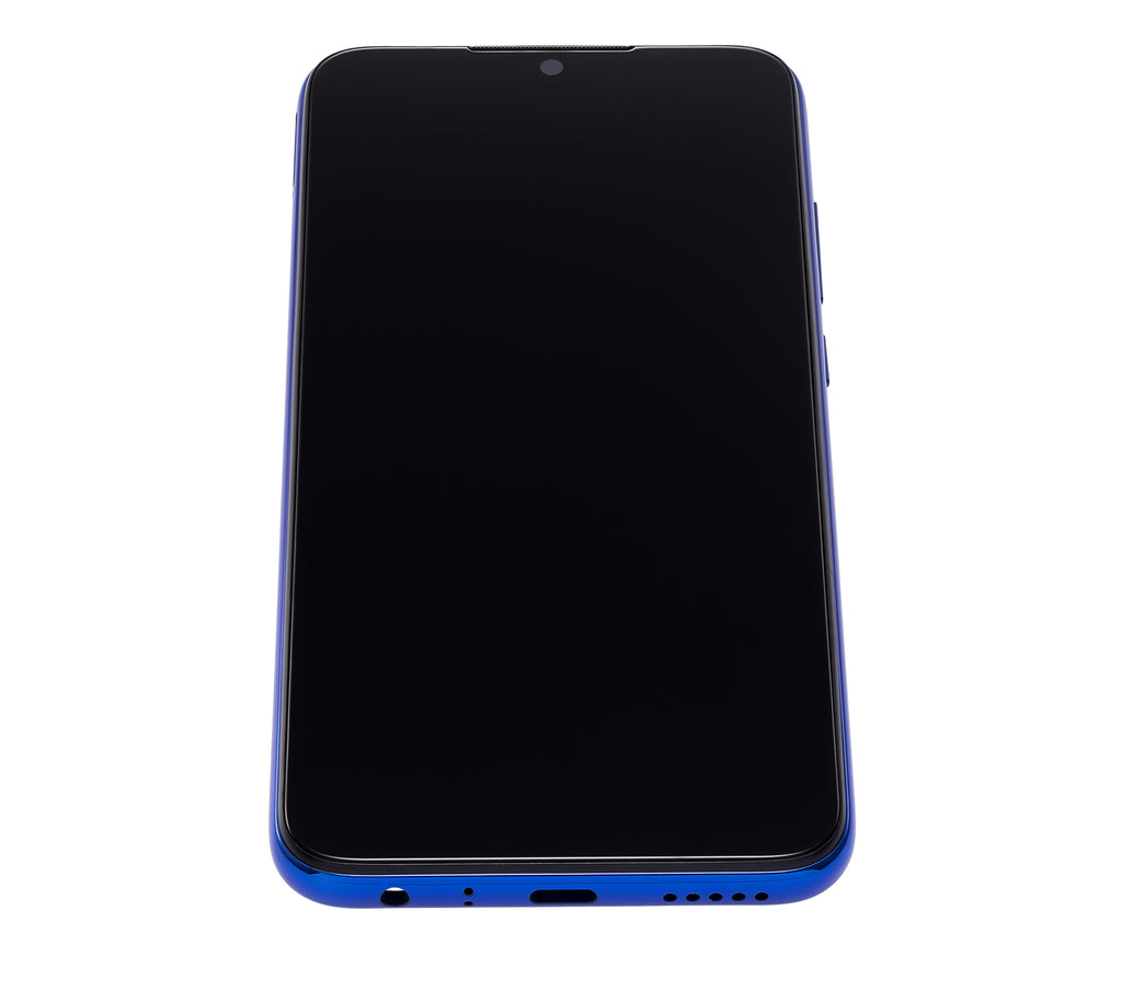 LCD-Display mit Rahmen für Xiaomi Redmi Note 8T (Refurbished) (Starscape Blue)