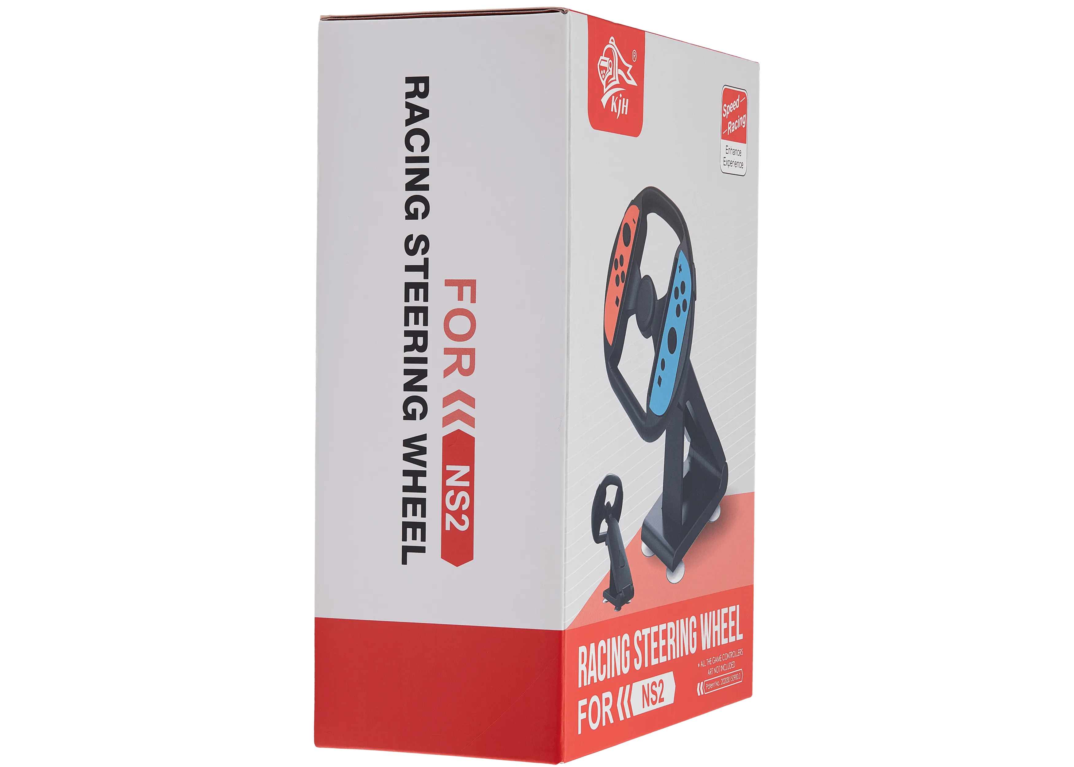 Racing Steering Wheel mit Stand für Nintendo Switch 2 Joy-Con Controller