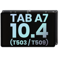 LCD Display without Frame for Samsung Galaxy Tab A7 10.4" (T503/T509) (2022) (Service Pack) (Black)