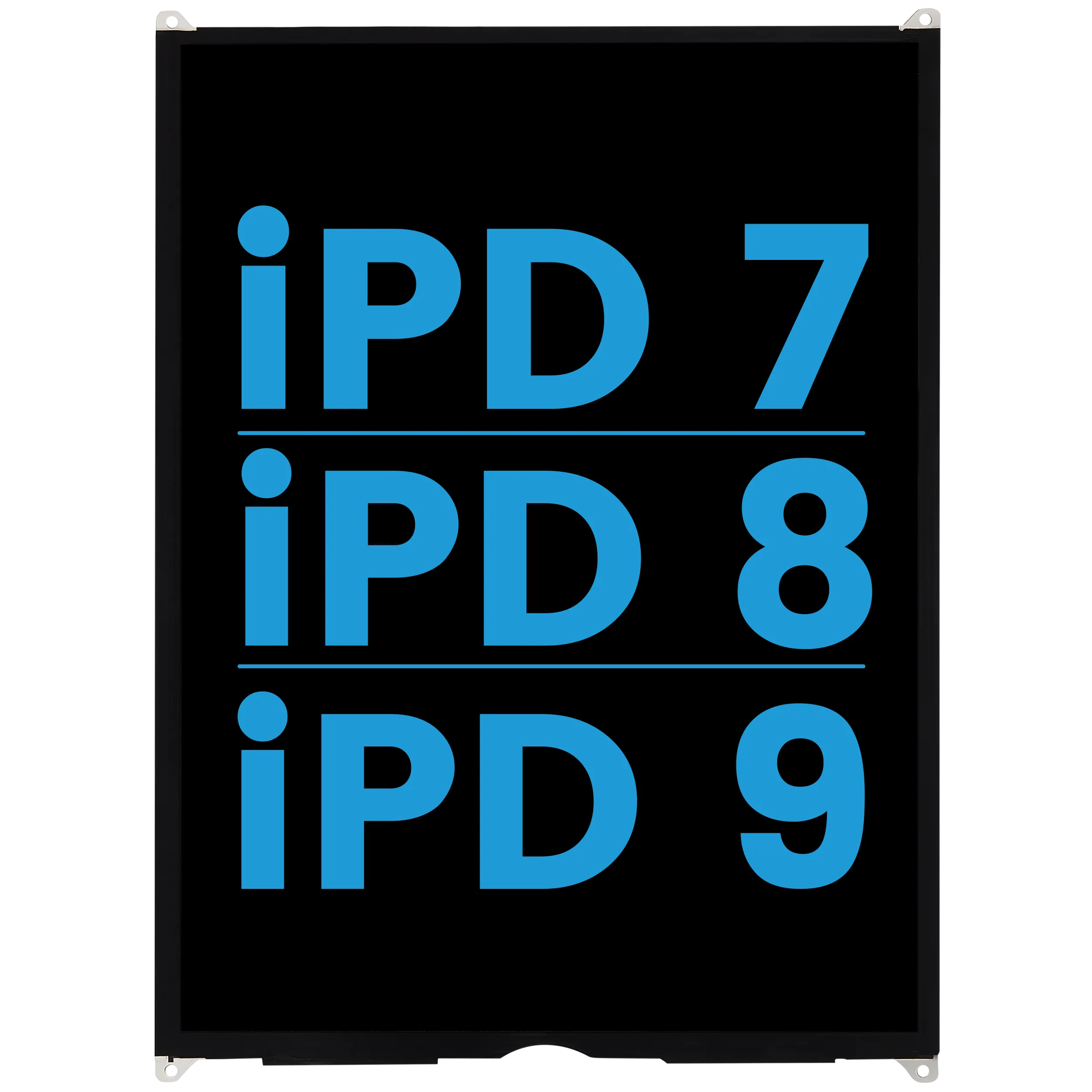 LCD für iPad 7 (2019) / iPad 8 (2020) / iPad 9 (2021) (Aftermarket)