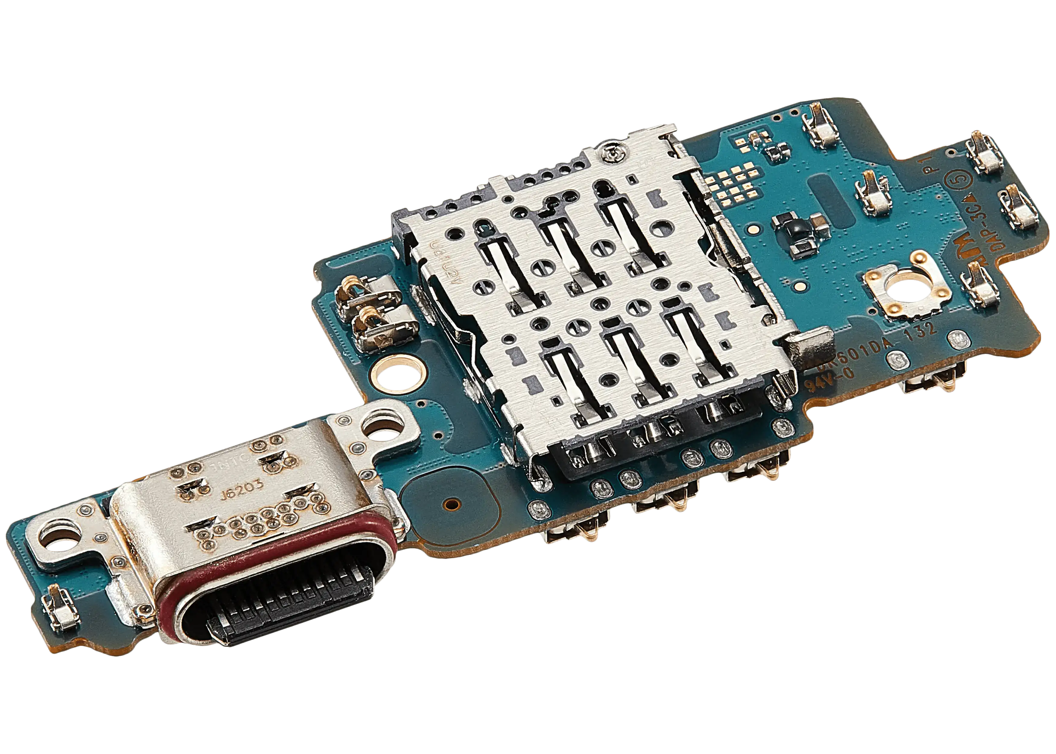 Ladebuchse Board mit Sim Card Reader für Samsung Galaxy S26 Ultra (S948O) (Dual Card Version) (Premium)