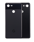 Back Cover for Google Pixel 3 (Original OEM) (Just Black)