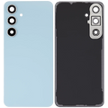 Backcover Glass mit Camera Lens für Samsung Galaxy S24 FE (ohne Logo) (Aftermarket Plus) (Blau)