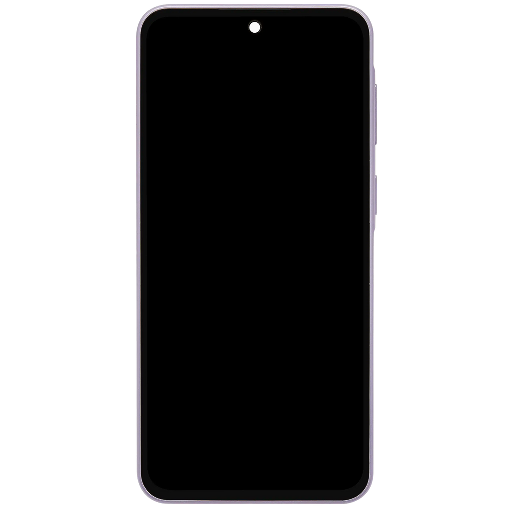 OLED-Display mit Rahmen für Samsung Galaxy A37 5G (A376 / 2026) (Refurbished) (Light Violet)