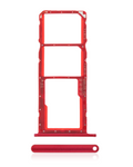 Dual SIM Card Tray for Huawei Y7 (2019) (Coral Red)