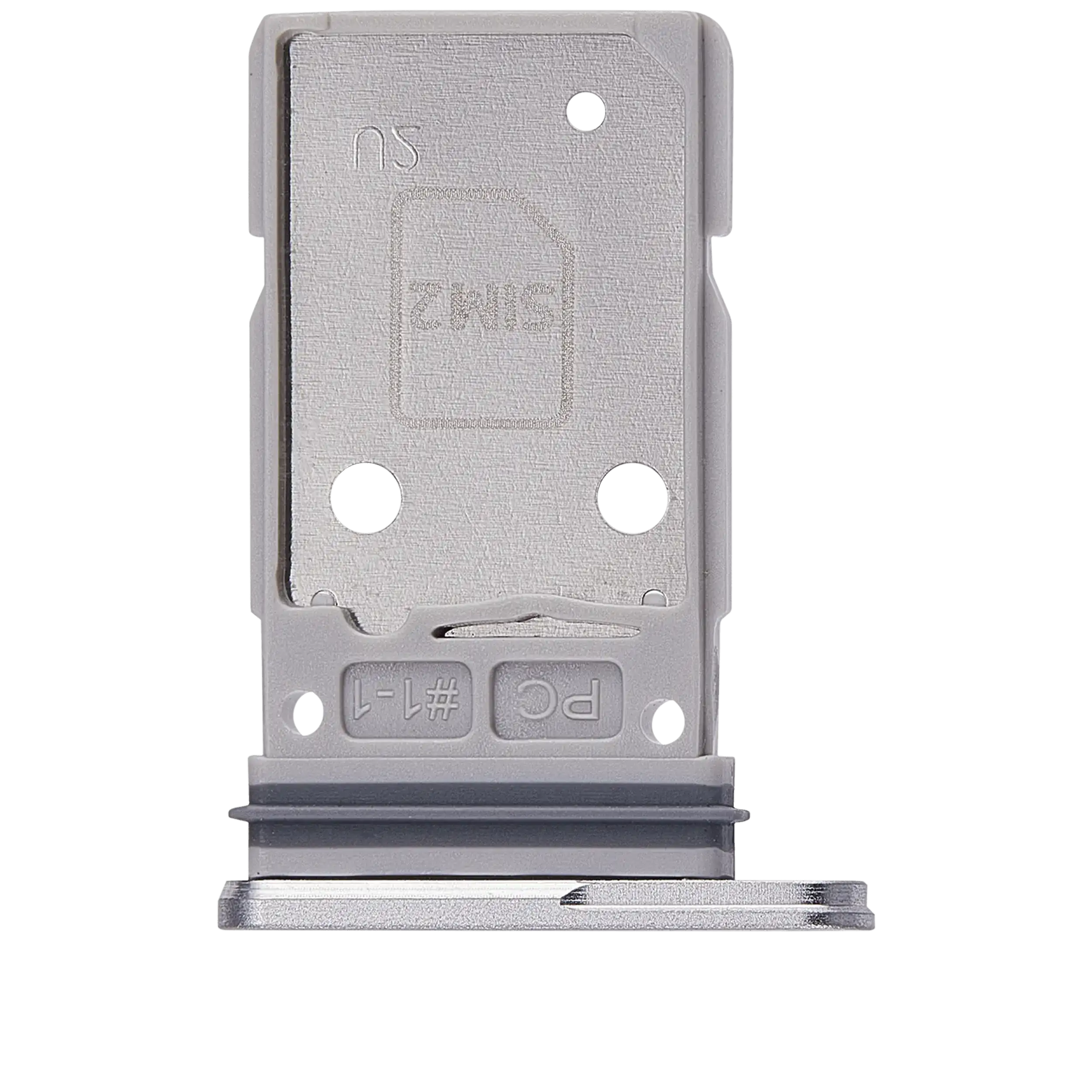 Dual Sim Card Tray für Samsung Galaxy S25 FE 5G (S731) (Premium) (Weiß)