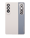 Backcover-Glas mit Kameralinse für Samsung Galaxy Z Fold 4 (Svc Pack) (Beige)