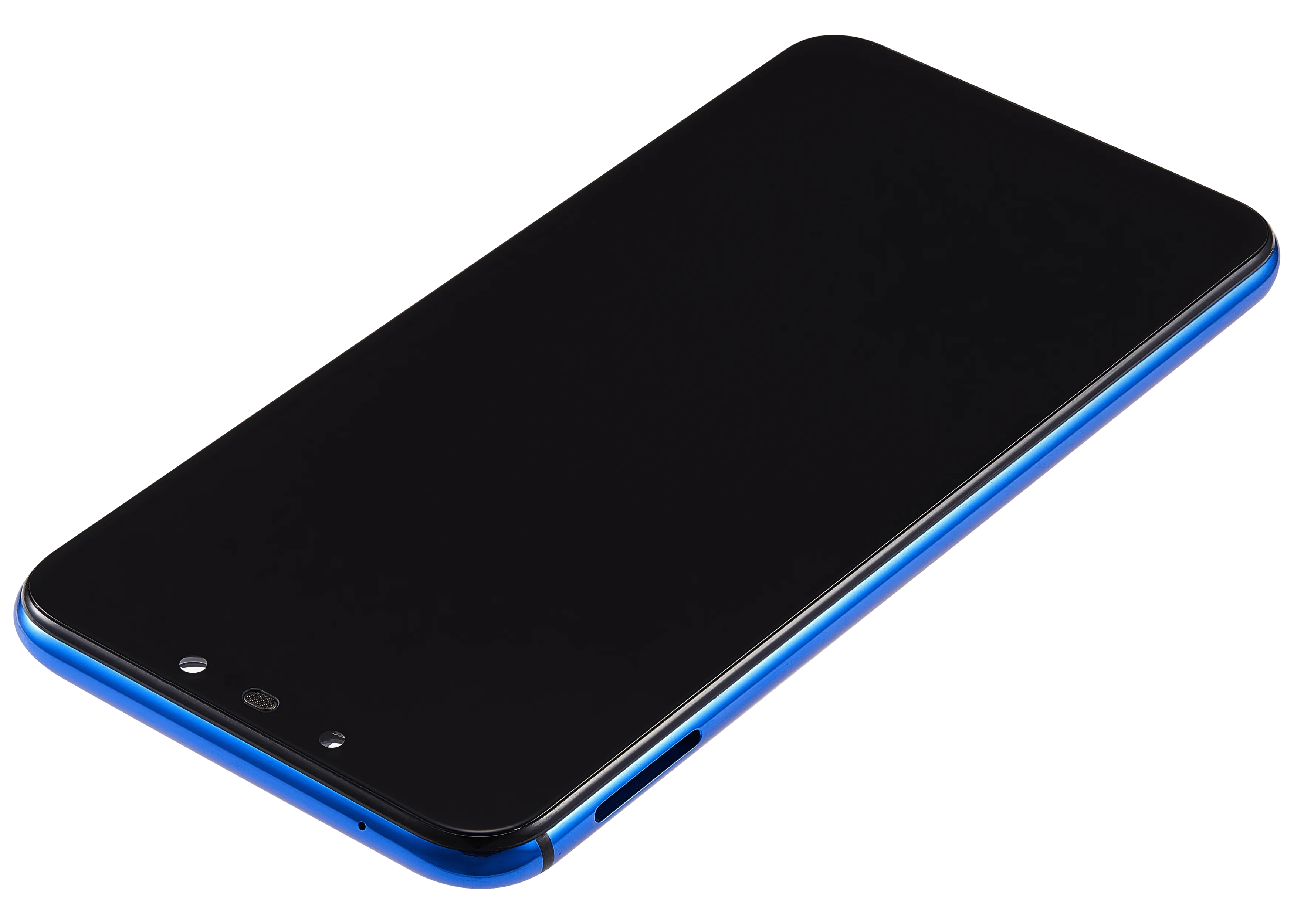 LCD-Display mit Rahmen für Huawei Nova 3i (2018) (Refurbished) (Bluenull)