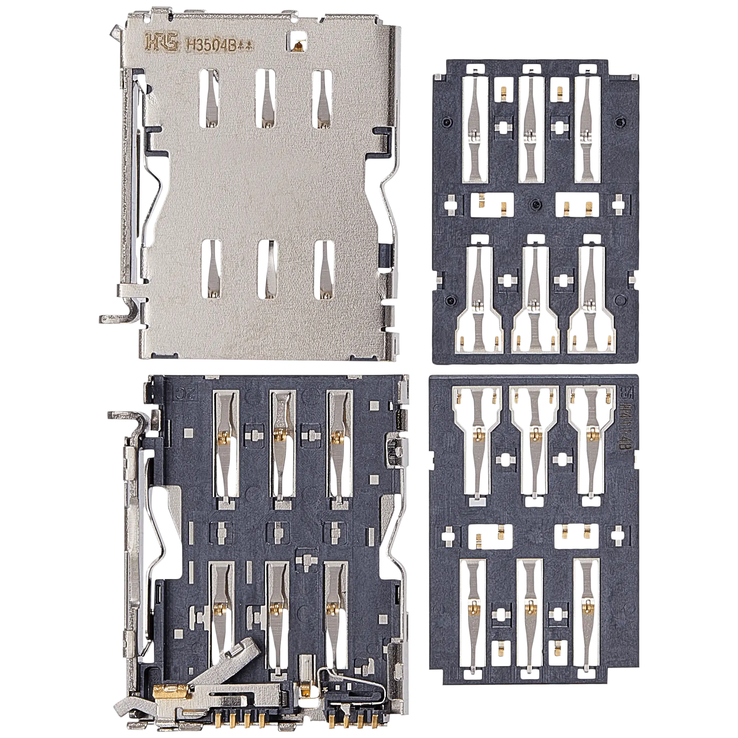 Sim Card Reader für Samsung Galaxy S24 Ultra 5G (S928) (Premium) (2 Piece Set)