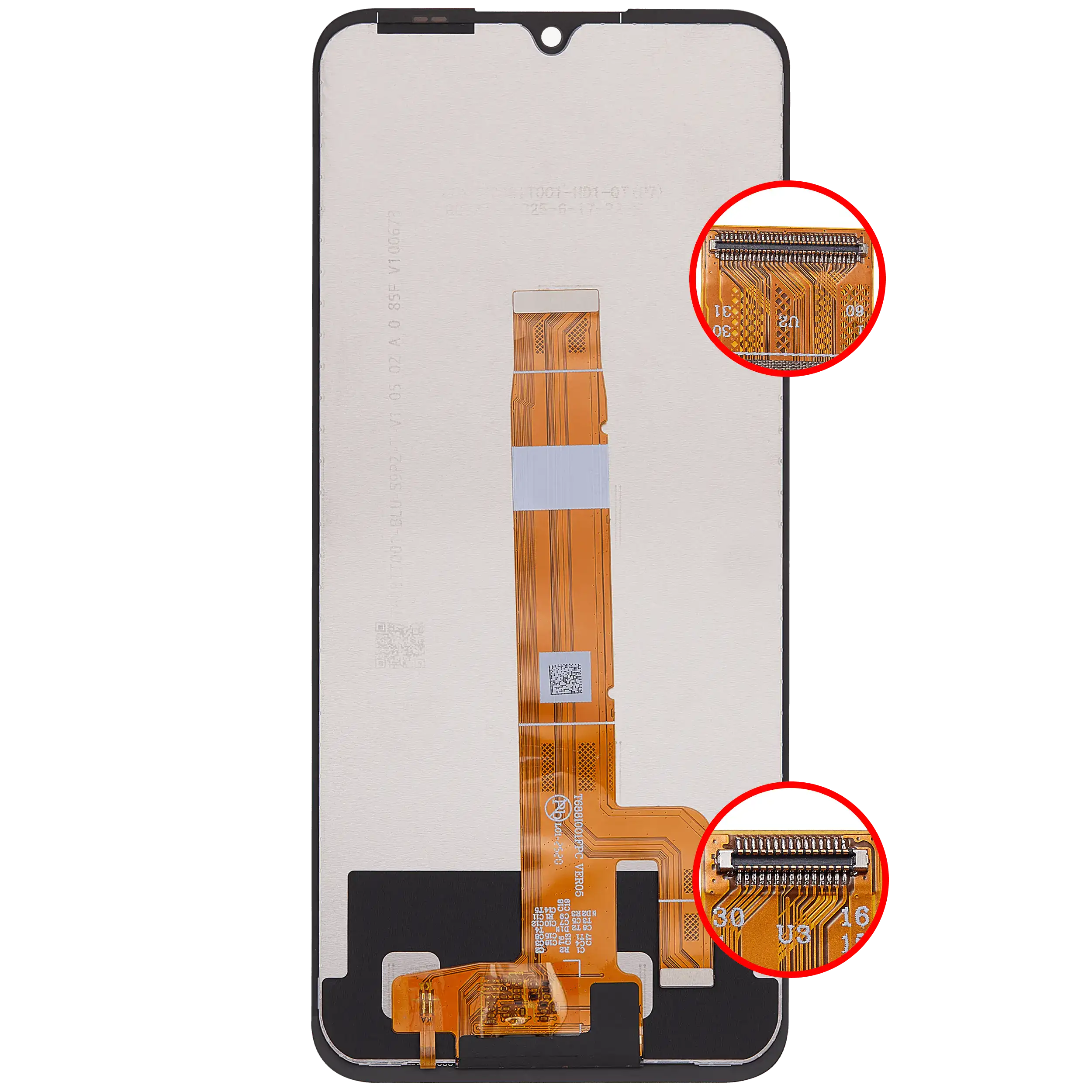 LCD-Display ohne Rahmen für Cricket lcon Plus (2026) (SN333C) / AT&T Verge 2 5G (Refurbished) (Alle Farben)