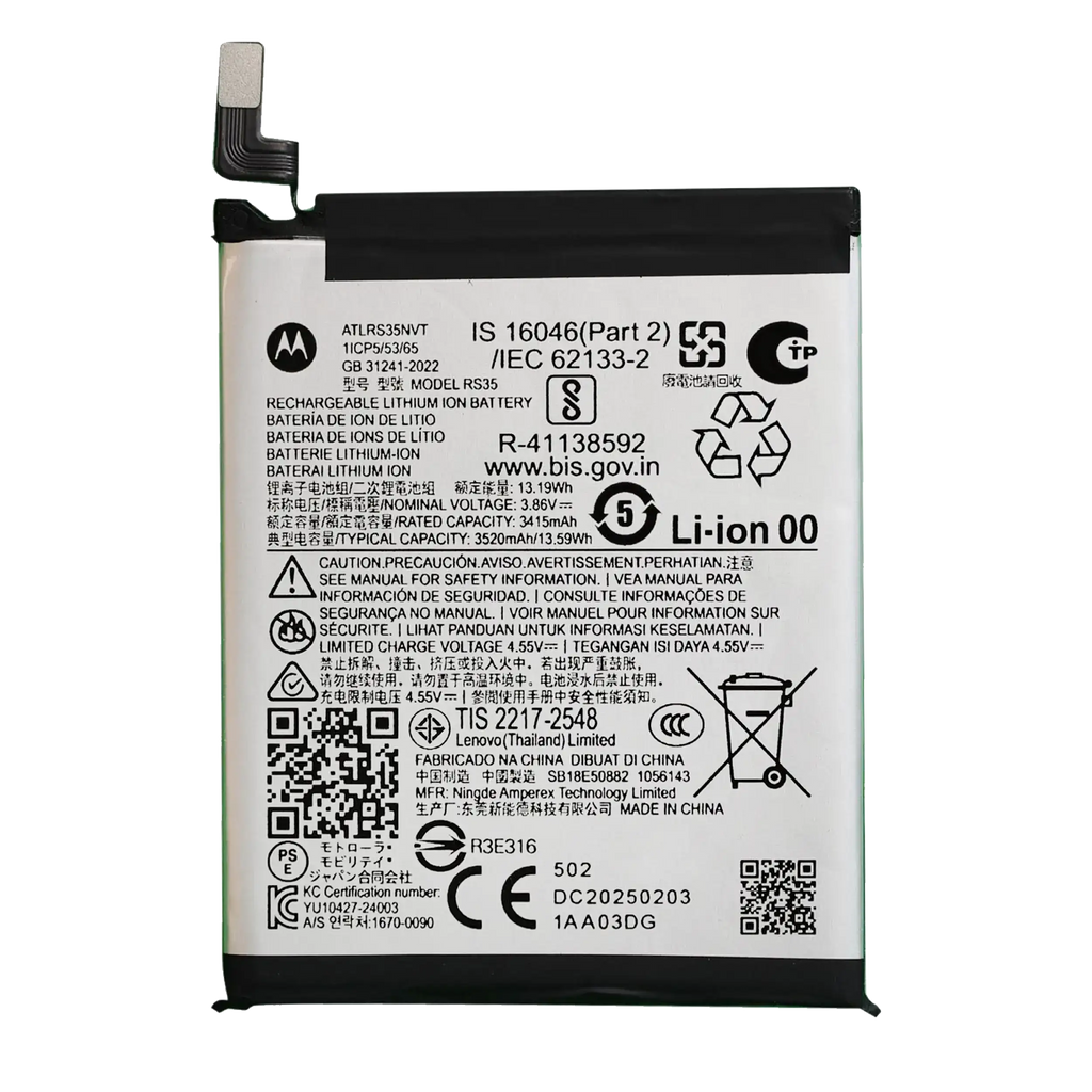 Replacement Battery (Main Battery) for Motorola Razr Plus / Razr 60 Ultra (XT2551 / 2025) (Original OEM)