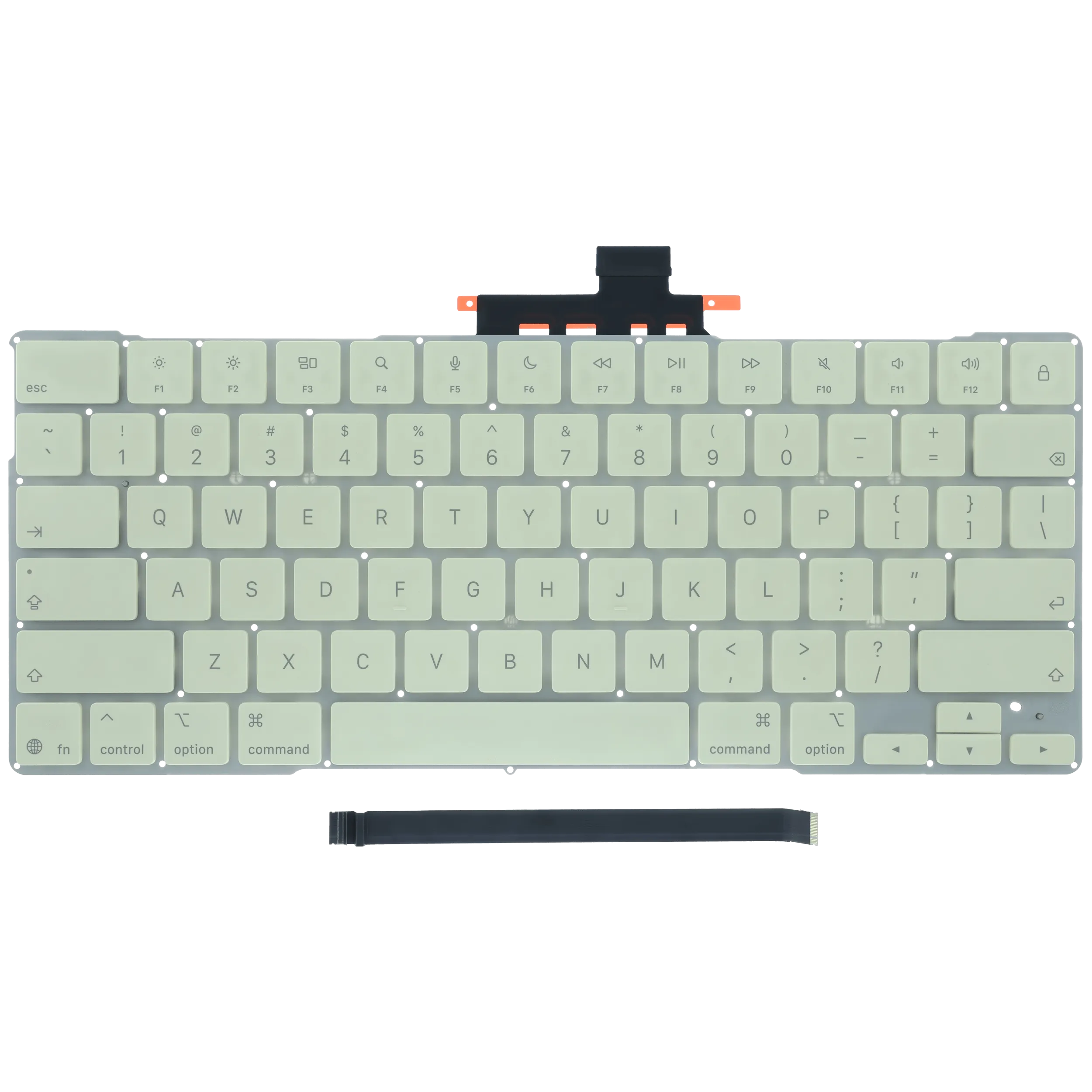 Keyboard (ANSI US) (No Touch ID) für MacBook Neo (2026) (Original OEM) (Citrus)