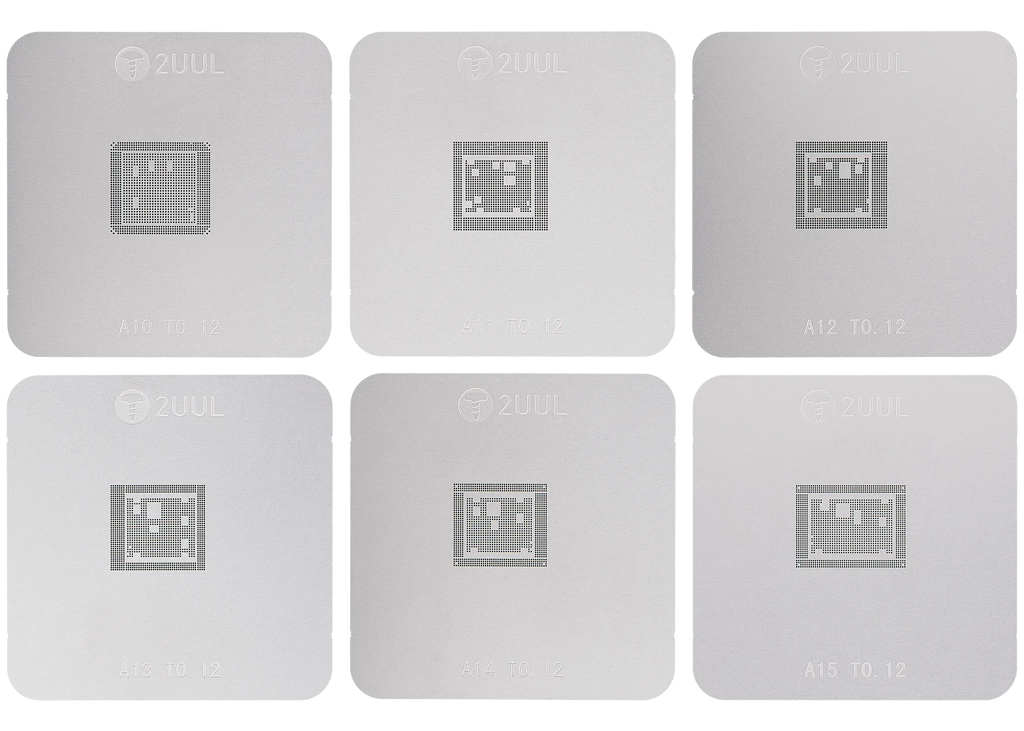 BH17 CPU Reball Base Magnetic Dual-Sided Reballing-Plattform Set (CPUX75) (2UUL)