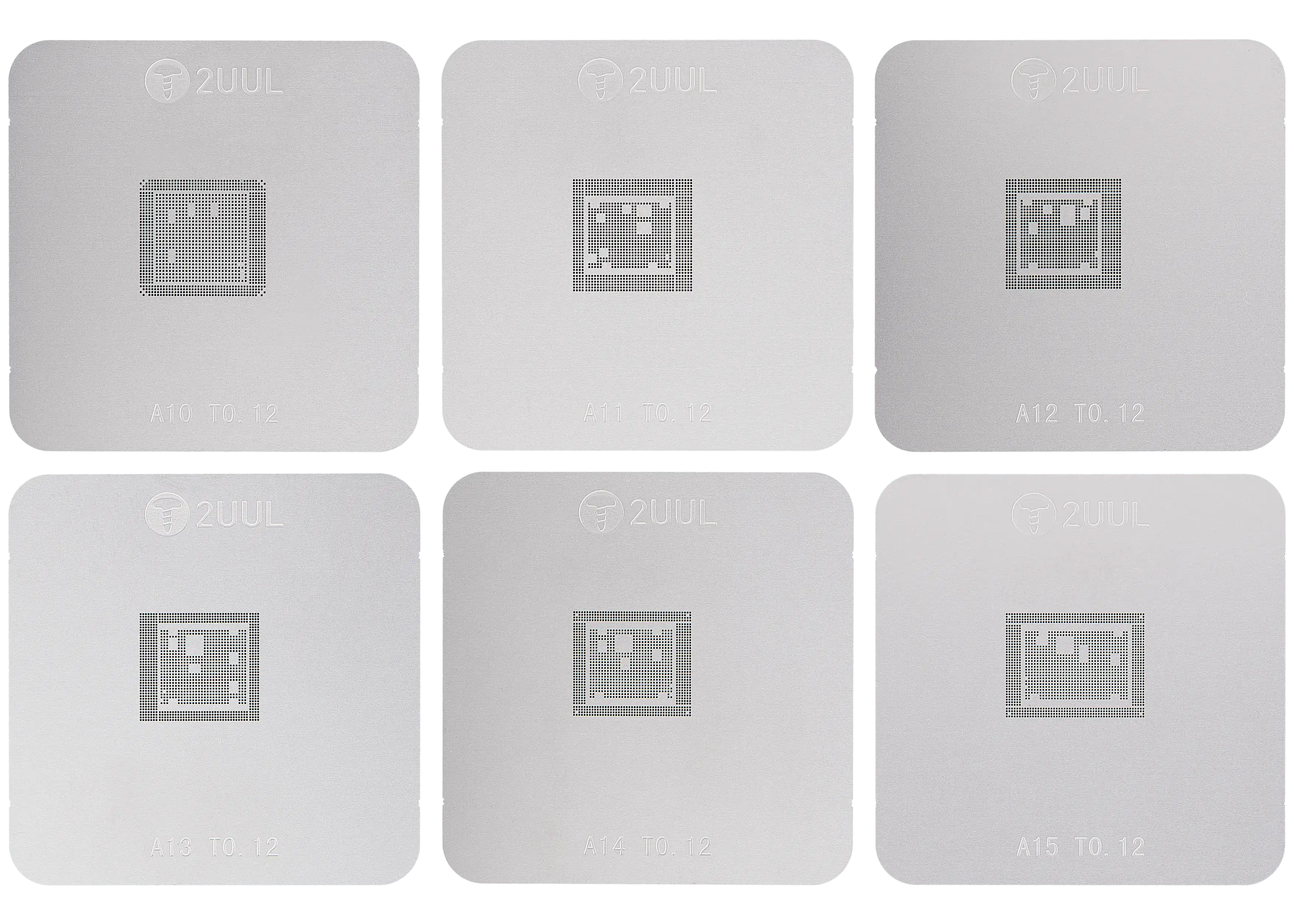 BH17 CPU Reball Base Magnetic Dual-Sided Reballing-Plattform Set (CPUX75) (2UUL)