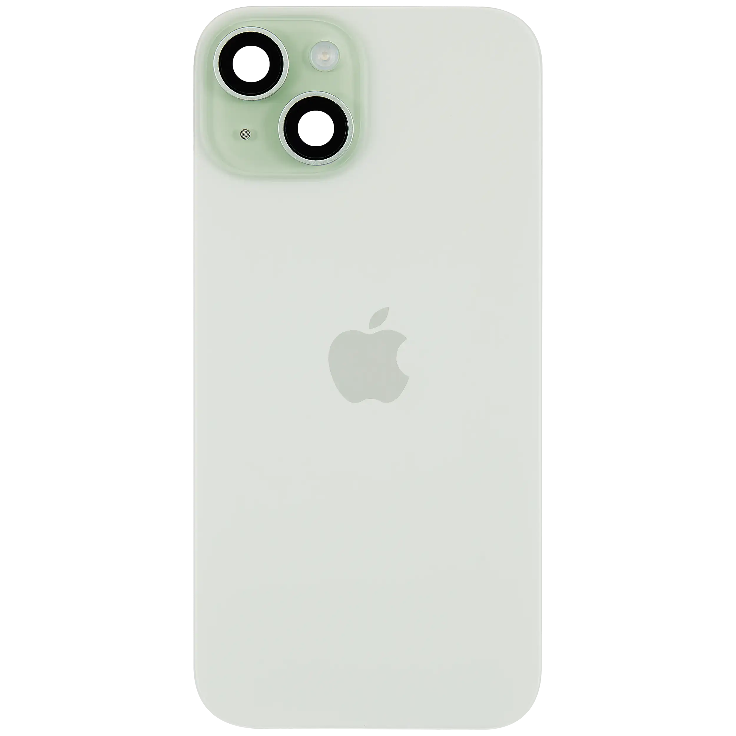 Backcover mit MagSafe Magnet & NFC & Blitz-Flexkabel für iPhone 15 (Service Pack) (Grün)