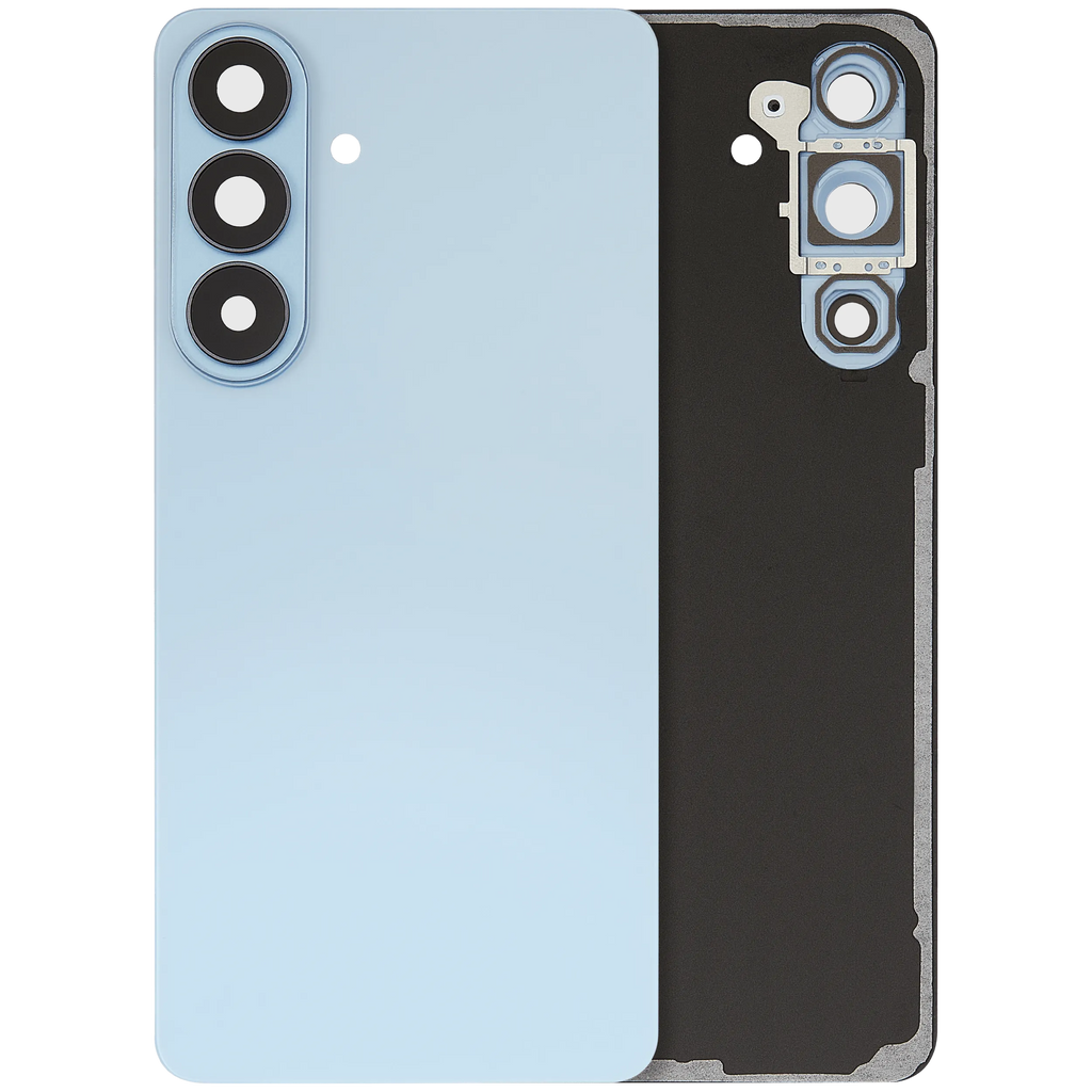 Backcover Glass mit Camera Lens für Samsung Galaxy S26 Plus (Aftermarket Plus) (Sky Blue)