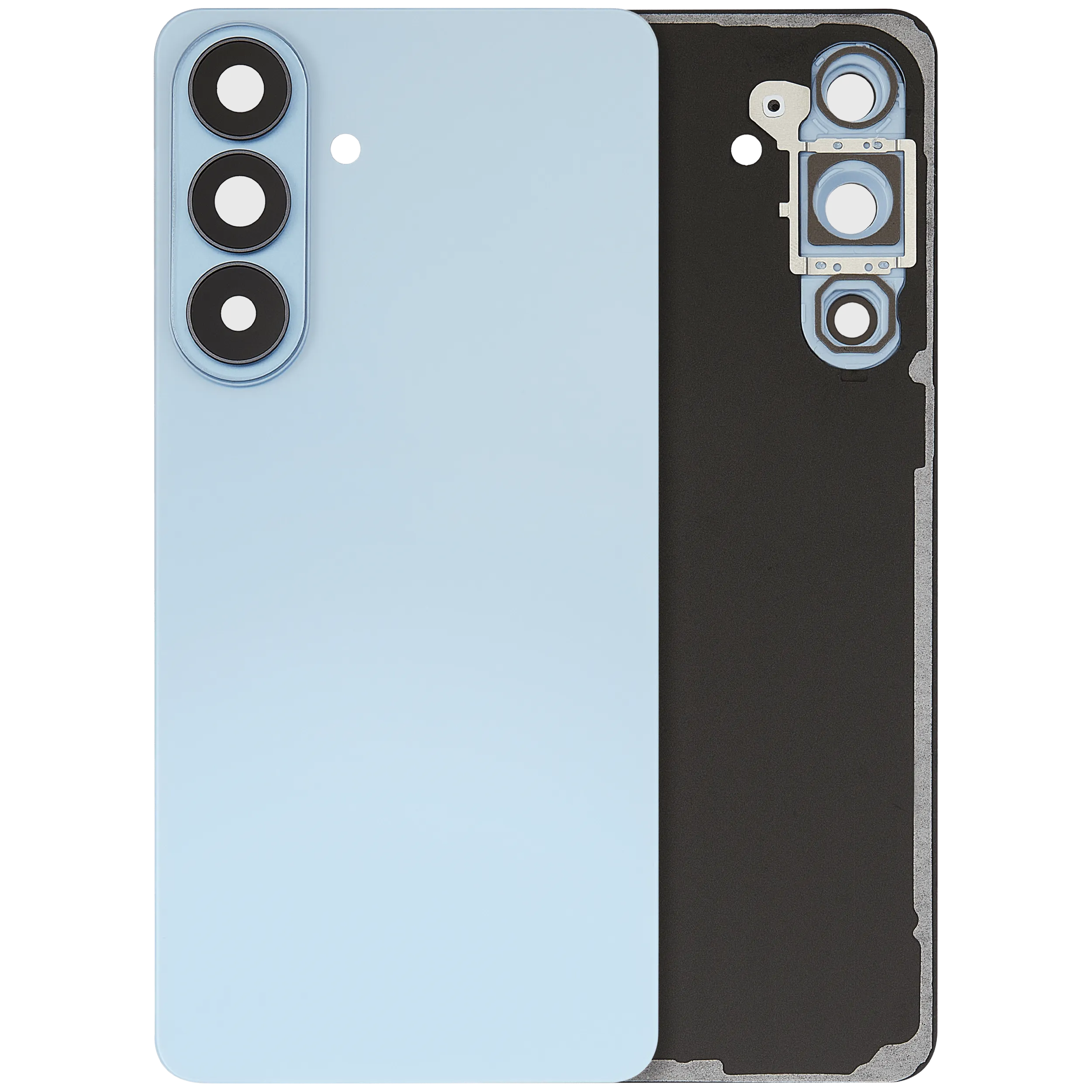 Backcover Glass mit Camera Lens für Samsung Galaxy S26 Plus (Aftermarket Plus) (Sky Blue)