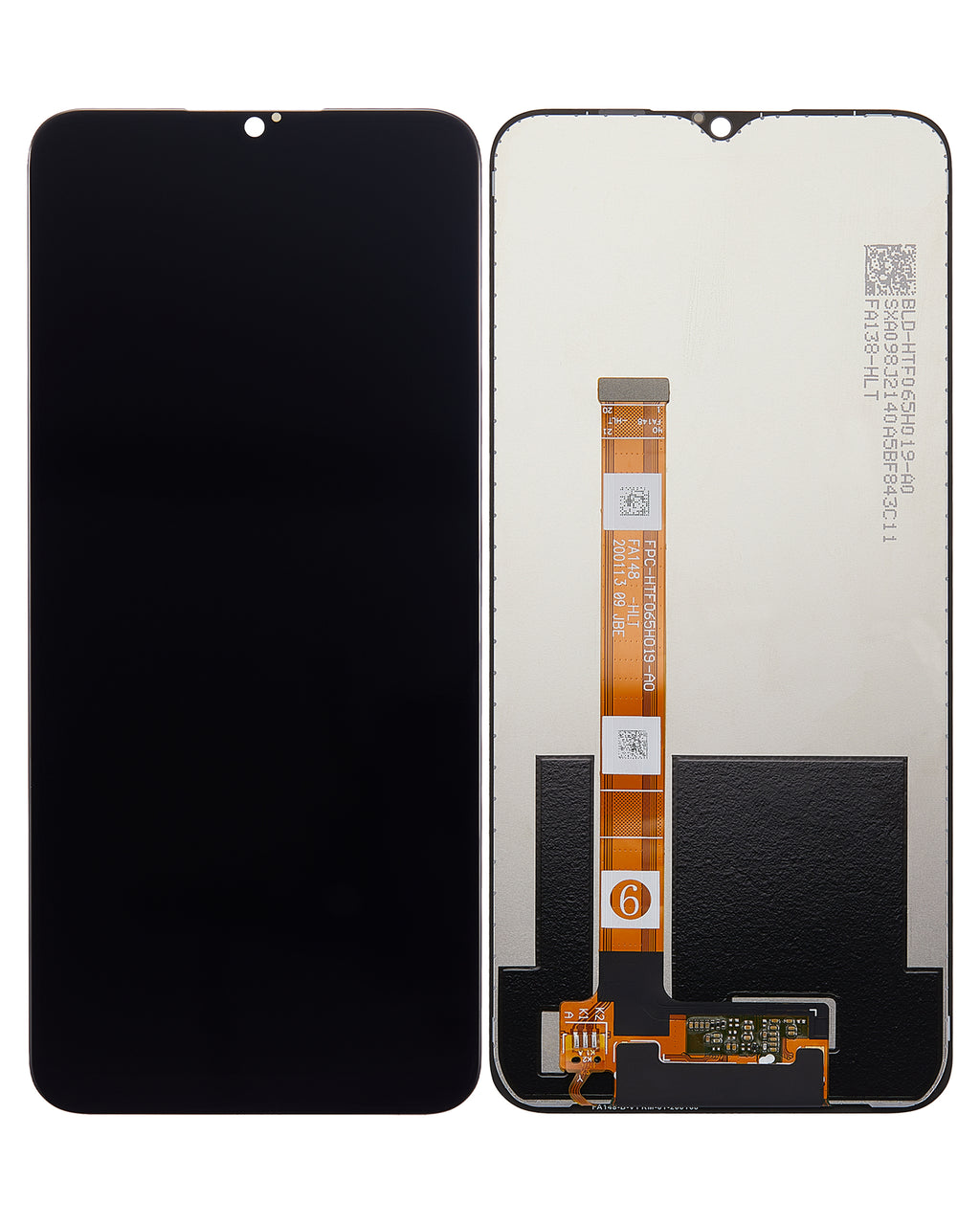 LCD-Display ohne Rahmen für Realme 5 (Refurbished) (Alle Farben)