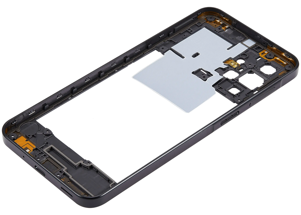Midframe/Rahmen für Samsung Galaxy A17 4G (A175 / 2025) (Schwarz)