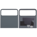 Top OLED Backcover Glass für Motorola Razr / Razr 40 (XT2323 / 2023) (Premium) (Sage Green)