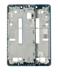 Midframe/Rahmen für Motorola Edge 20 Pro (XT2153-1 / 2021) (Blue Vegan Leather)