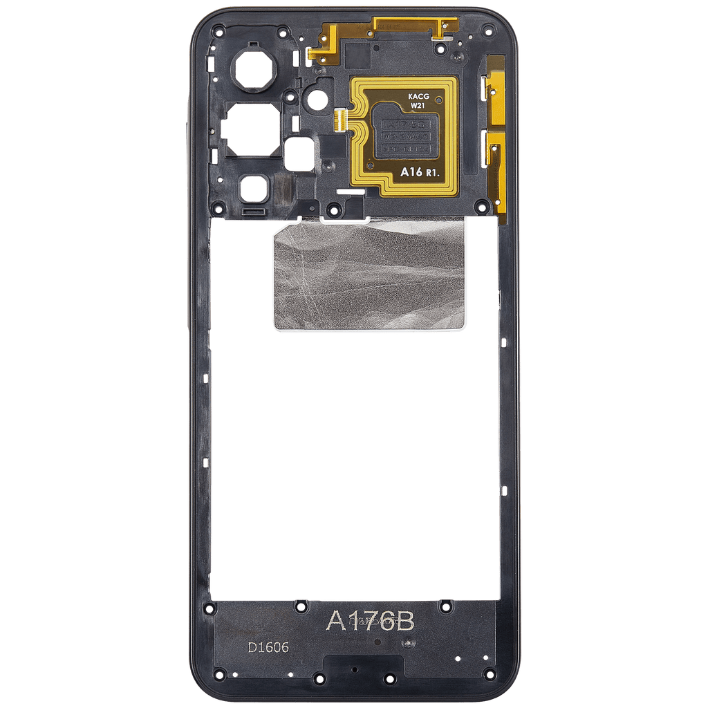 Midframe/Rahmen für Samsung Galaxy A17 5G (A176 / 2025) (Schwarz)