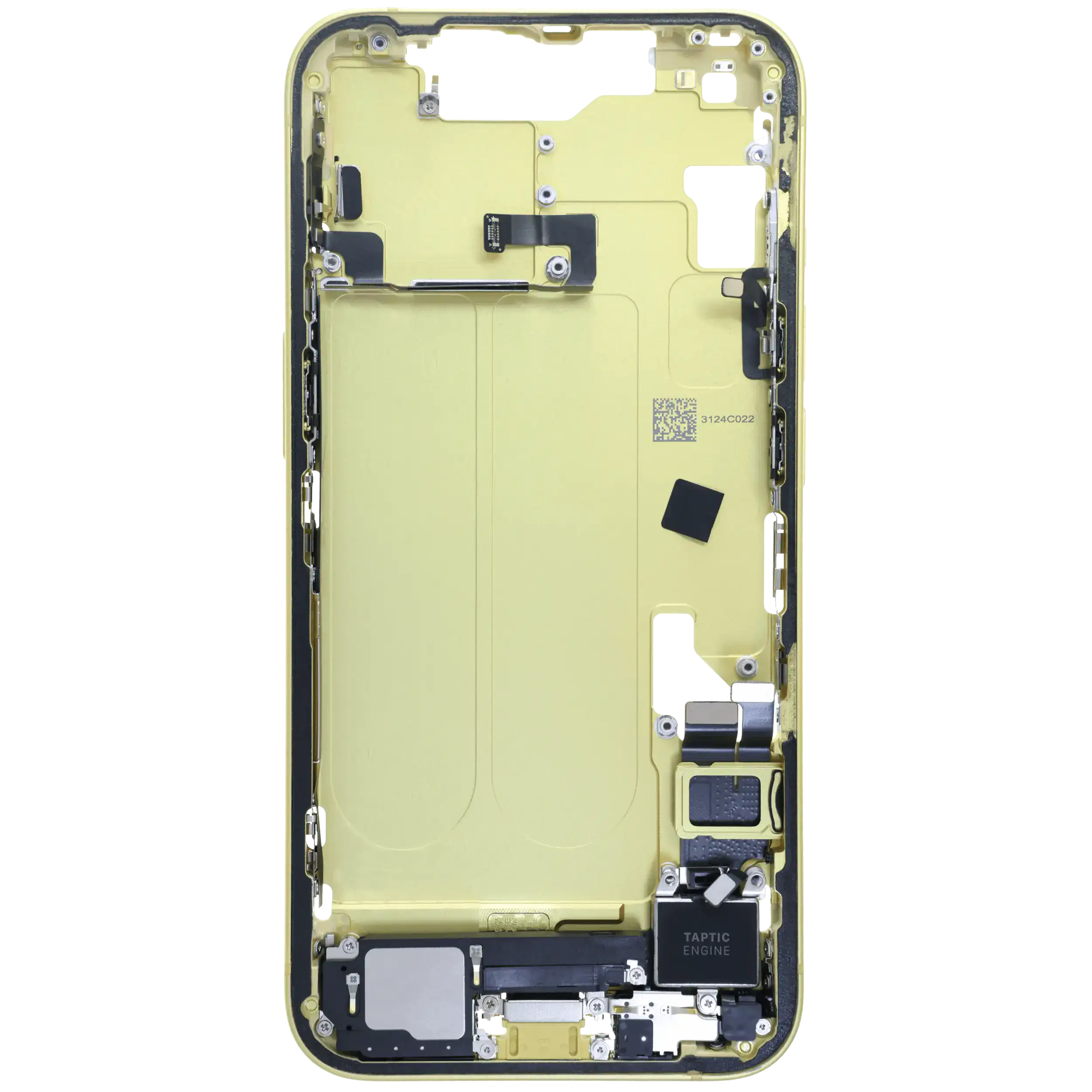 Original Apple-Ausbau A gebraucht – iPhone 14 EU / Global Version Rahmen Gelb