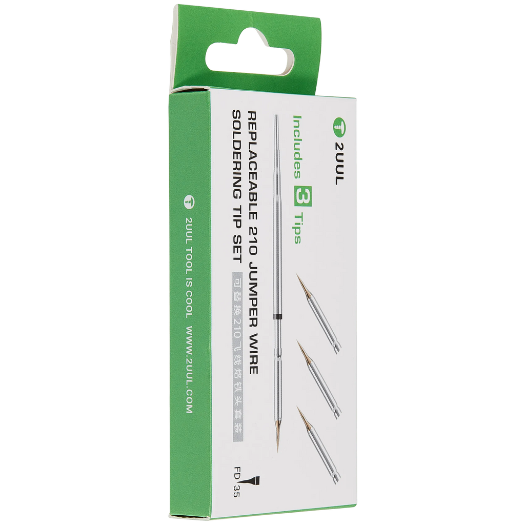 FD35 Replaceable 210 Jumper Wire Soldering Tip Set (2UUL)