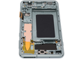 OLED-Display mit Rahmen für Samsung Galaxy S10 (Aftermarket Plus) (Prism Green)