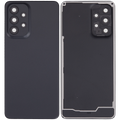 Backcover mit Camera Lens für Samsung Galaxy A33 5G (A336 / 2022) (ohne Logo) (Aftermarket Plus) (Schwarz)