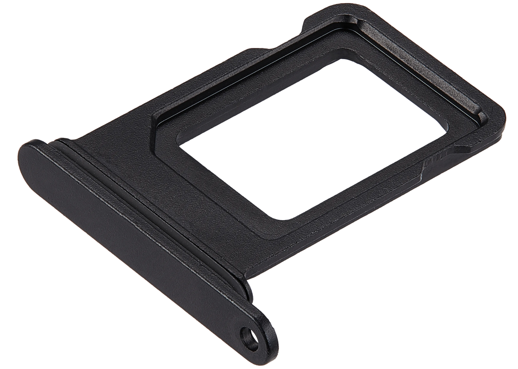 Single Sim Card Tray für iPhone 16e / 17e (Schwarz)