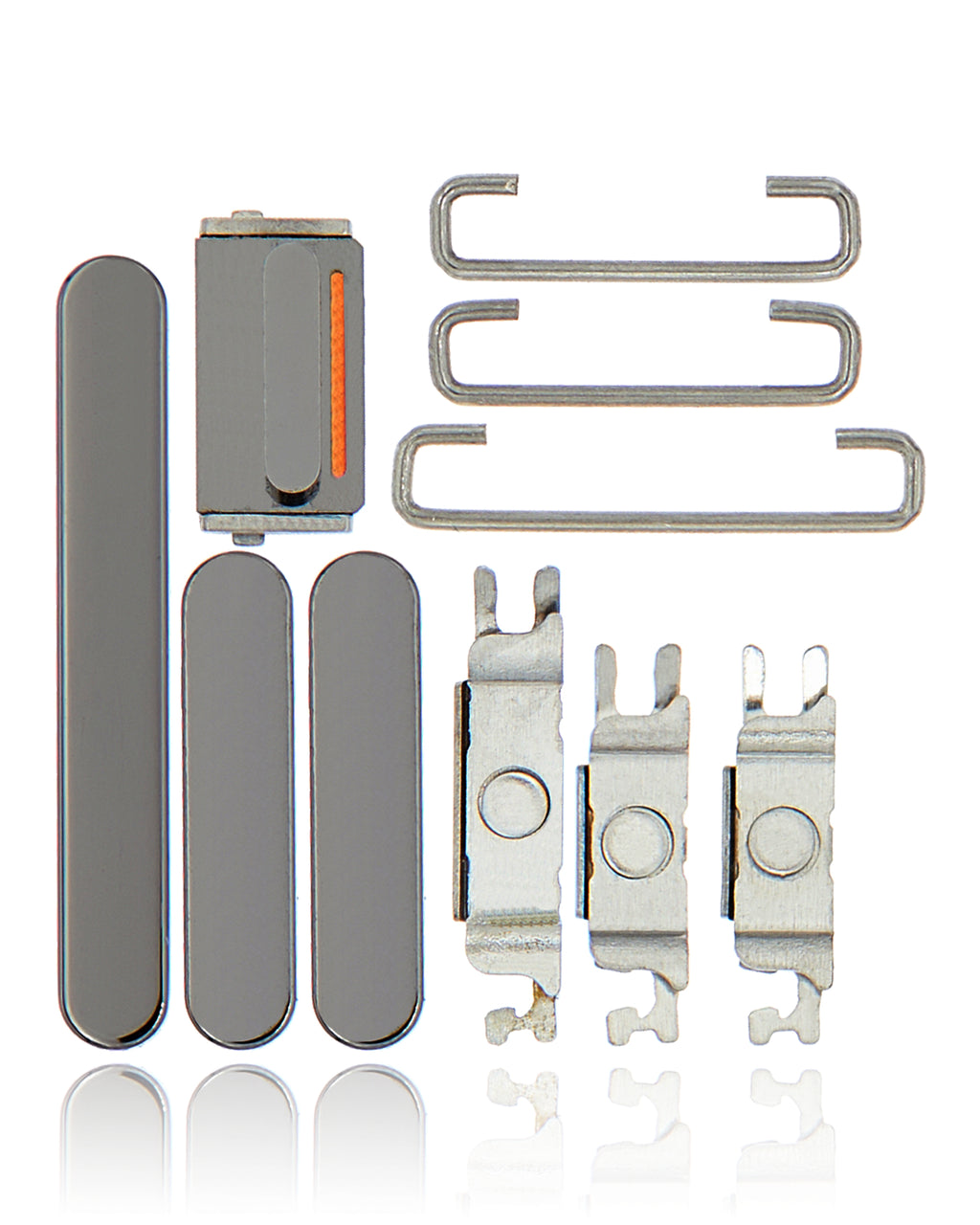 Power, Volume, and Switch Buttons for iPhone 12 Pro / 12 Pro Max (Graphite)