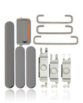 Power, Volume, and Switch Buttons for iPhone 12 Pro / 12 Pro Max (Graphite)