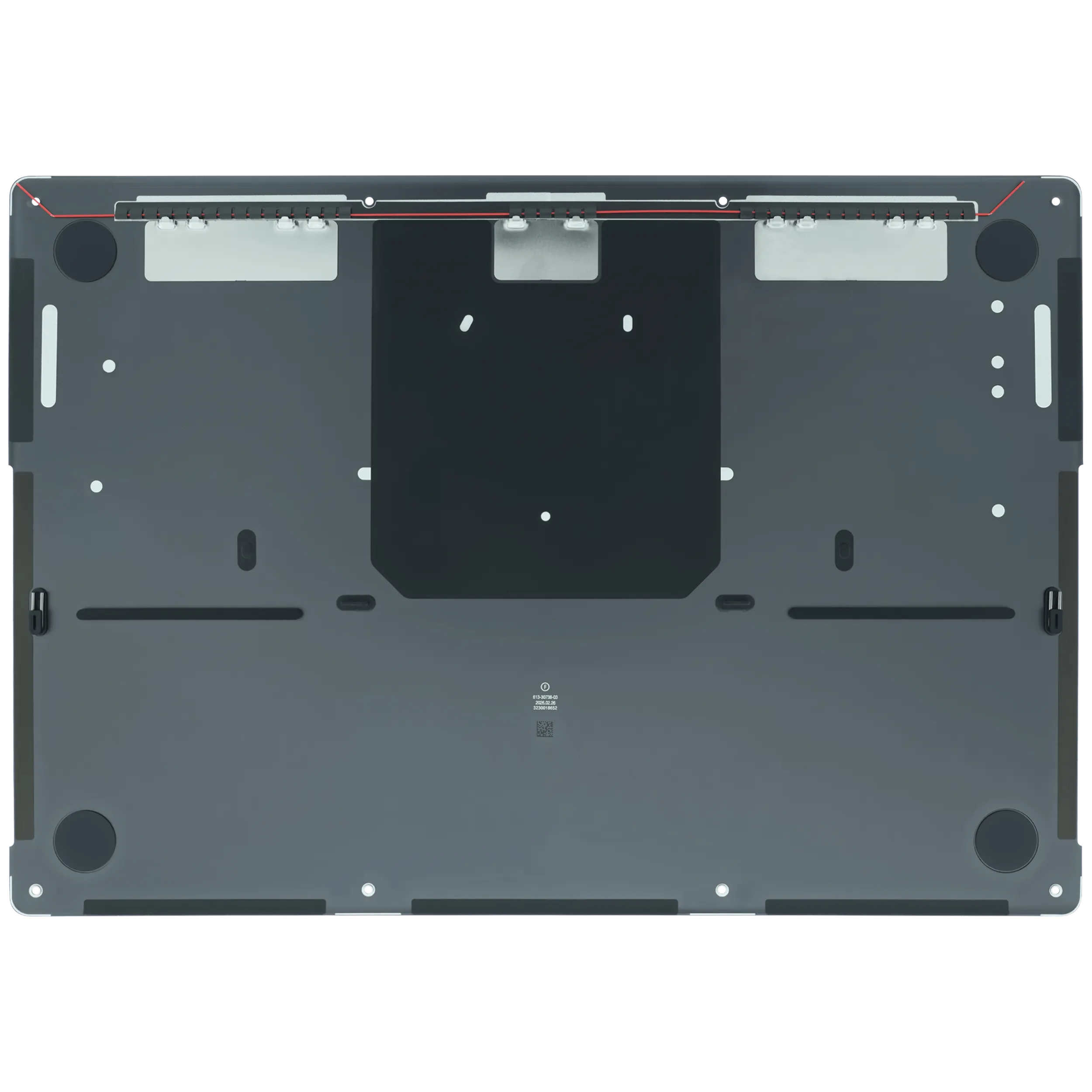 Bottom Case für MacBook Pro 16" A3428 (2026) (Original OEM) (Space Schwarz)