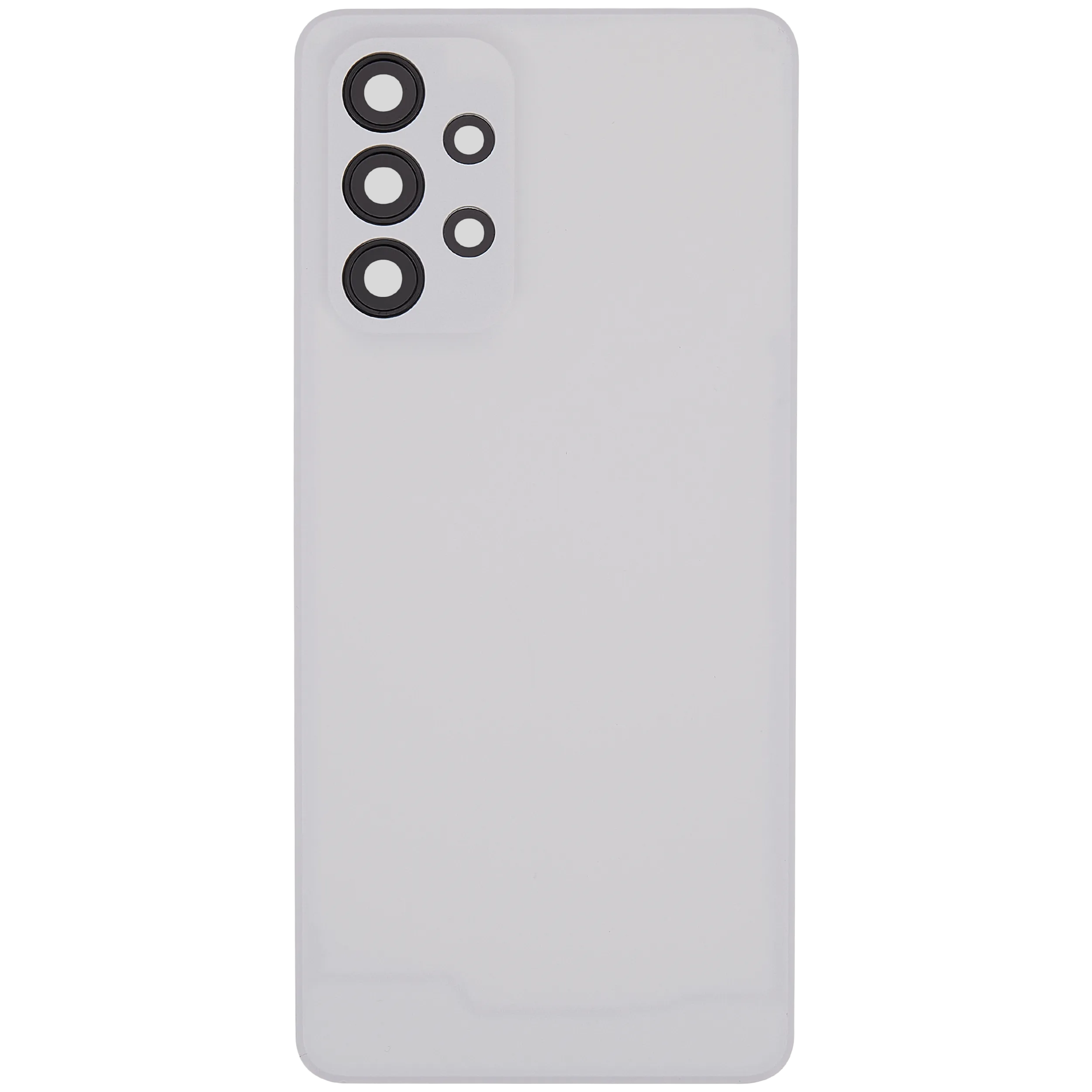 Backcover mit Camera Lens für Samsung Galaxy A33 5G (A336 / 2022) (ohne Logo) (Aftermarket Plus) (Weiß)