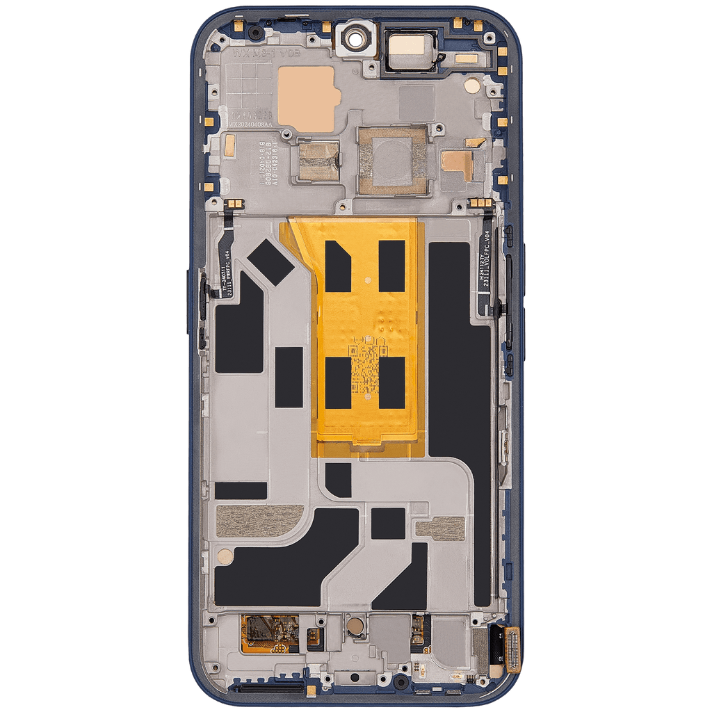 OLED-Display mit Rahmen für Nothing Phone (2a) (Refurbished) (Blau)