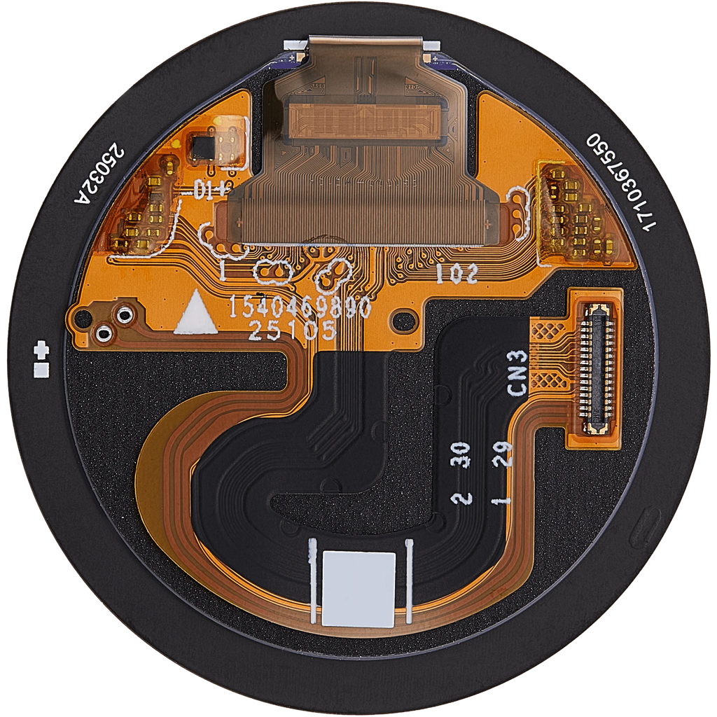 OLED-Display ohne Rahmen für Garmin Active 6 (2025) (Premium) (Schwarz)