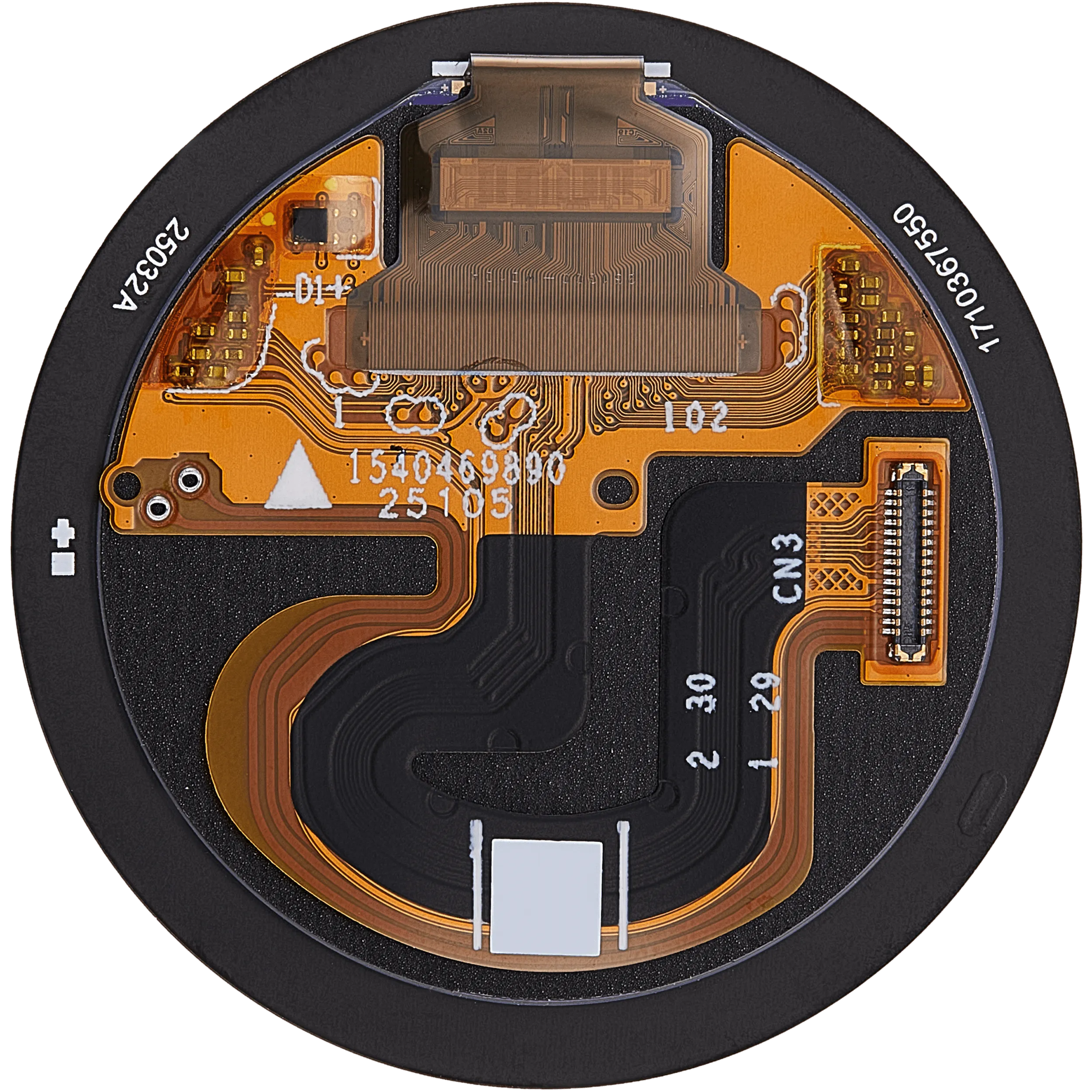 OLED-Display ohne Rahmen für Garmin Active 6 (2025) (Premium) (Schwarz)