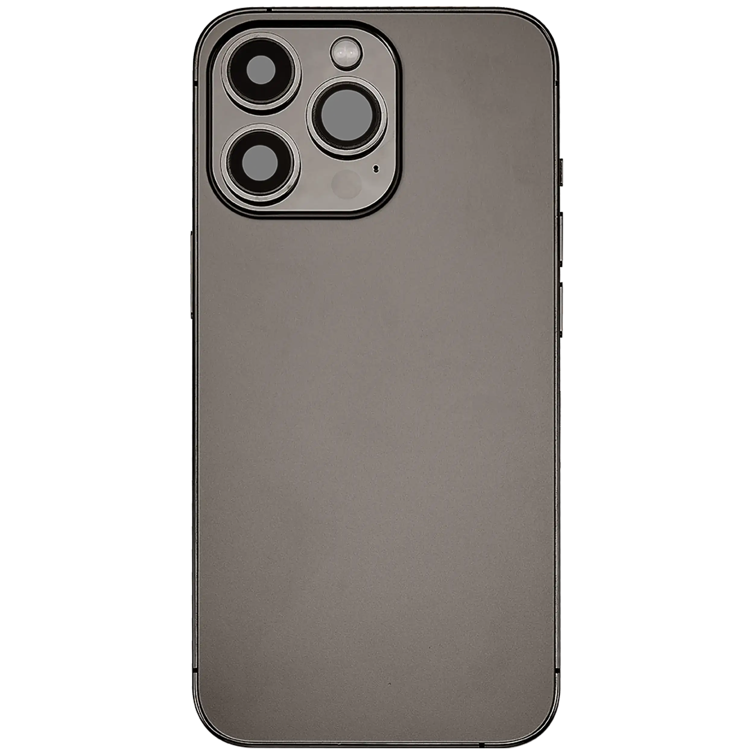 Backcover/Rahmen mit Ladebuchse Flex & Small Parts für iPhone 13 Pro (US-Version) (gebrauchter OEM-Ausbau, Qualität A) (Graphite)