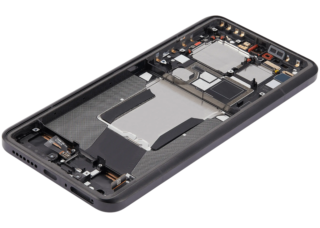 OLED-Display mit Rahmen für Xiaomi 14 Ultra (Refurbished) (Schwarz)