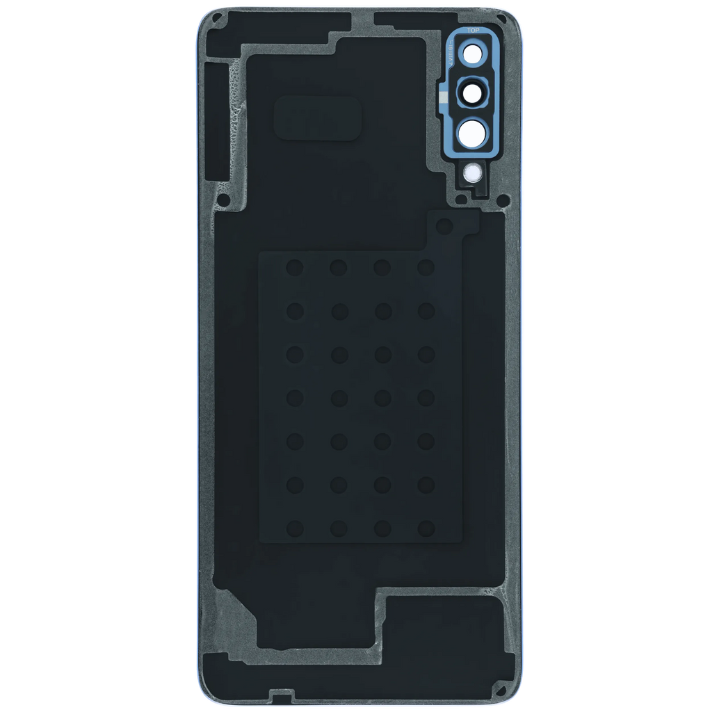 Backcover mit Camera Lens Compatible für Samsung Galaxy A70 (A705) (Service Pack) (Blau)
