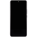 OLED-Display mit Rahmen für Xiaomi 13 Pro (Aftermarket Plus) (Schwarz)