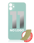 Backcover mit 3M Klebstoff für iPhone 11 (Kein Logo / Großes Kamera-Loch) (Grün)