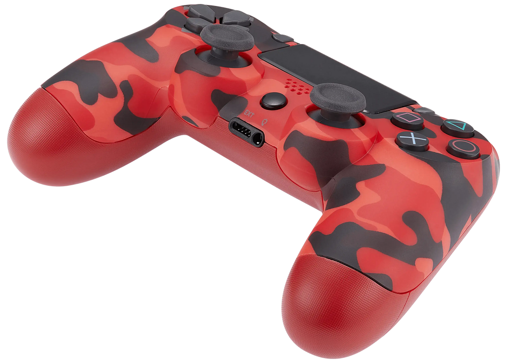 DoubleShock 4 Wired Controller für Playstation 4 (Red Camo)
